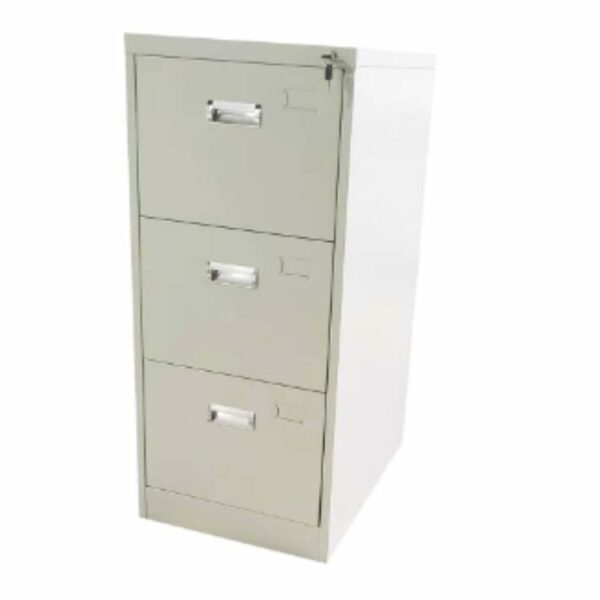 steel cabinet with 3 drawers storage