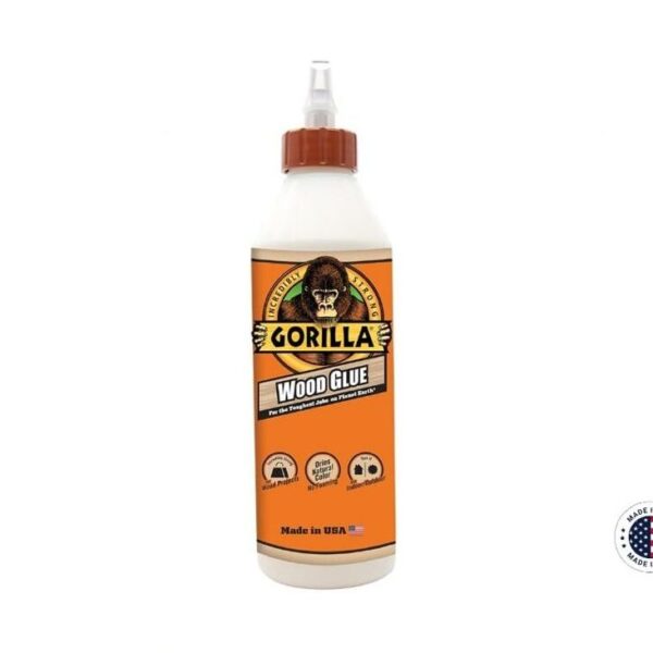 Durable Wood Bond: Gorilla Strong Wood Glue (8 oz)