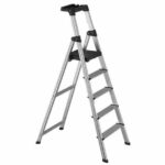 Durable Aluminium Platform Ladder for Home and Office Use