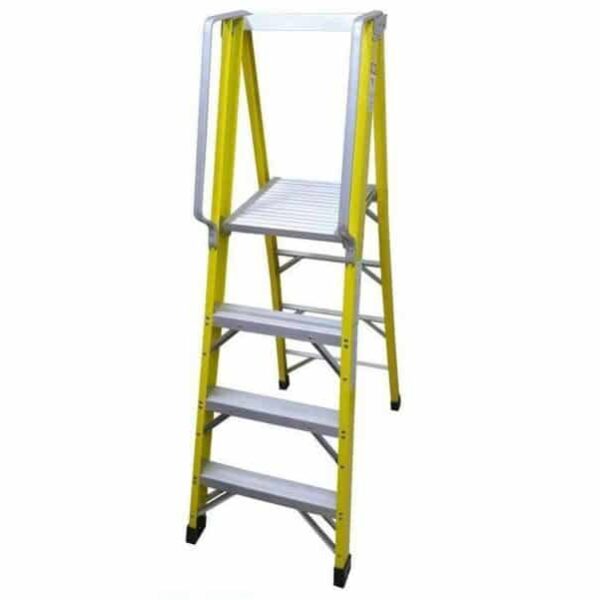 6-Step Aluminium Platform Ladder for Reliable Access
