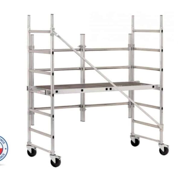 Lightweight 60 x 140 cm Aluminium Scaffolding for Construction