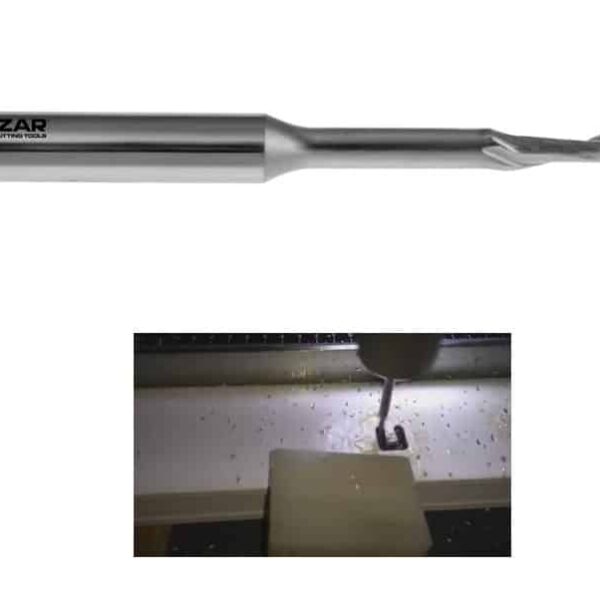 Izar CNC End Mill Bit for Aluminium Long Tip