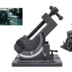 3" Flat Vice with Tilting Guide Rod