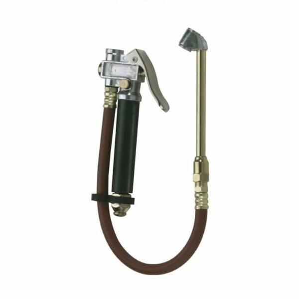 Dual Foot Tire Inflator with Gauge