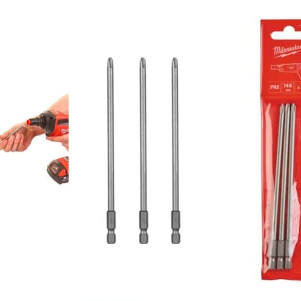 Milwaukee PH2 Long Screw Bit