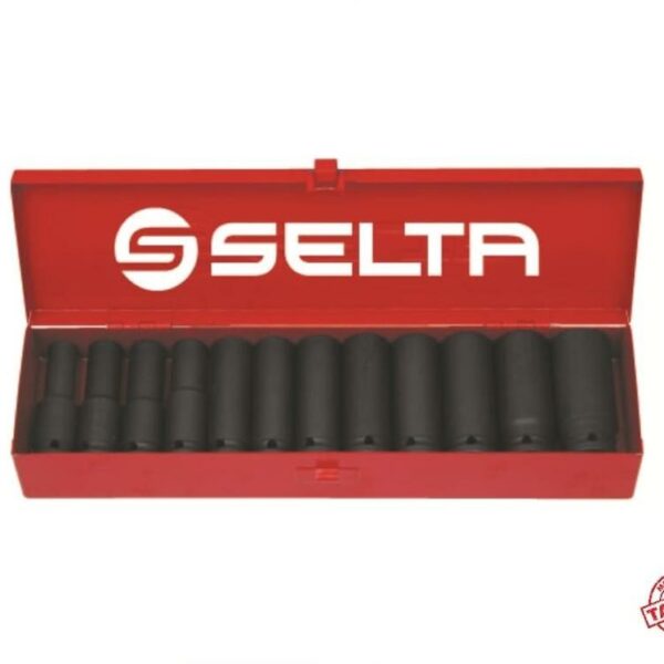 Selta 12pcs Deep Impact Socket Set