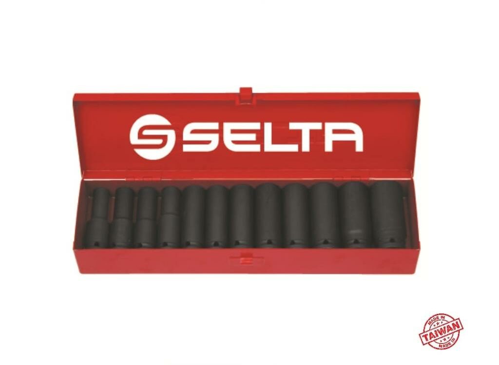selta74 Selta 12pcs Deep Impact Socket Set - Image 1