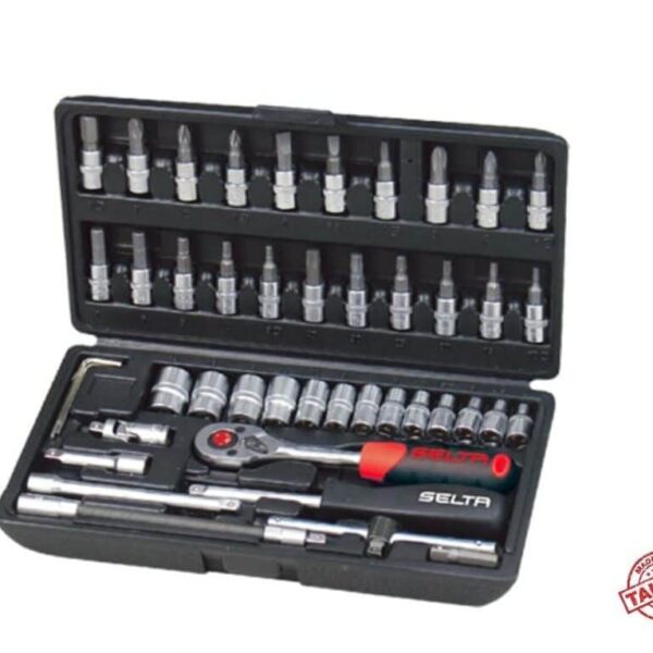 Selta 46pcs 1/4" dr. Socket Set