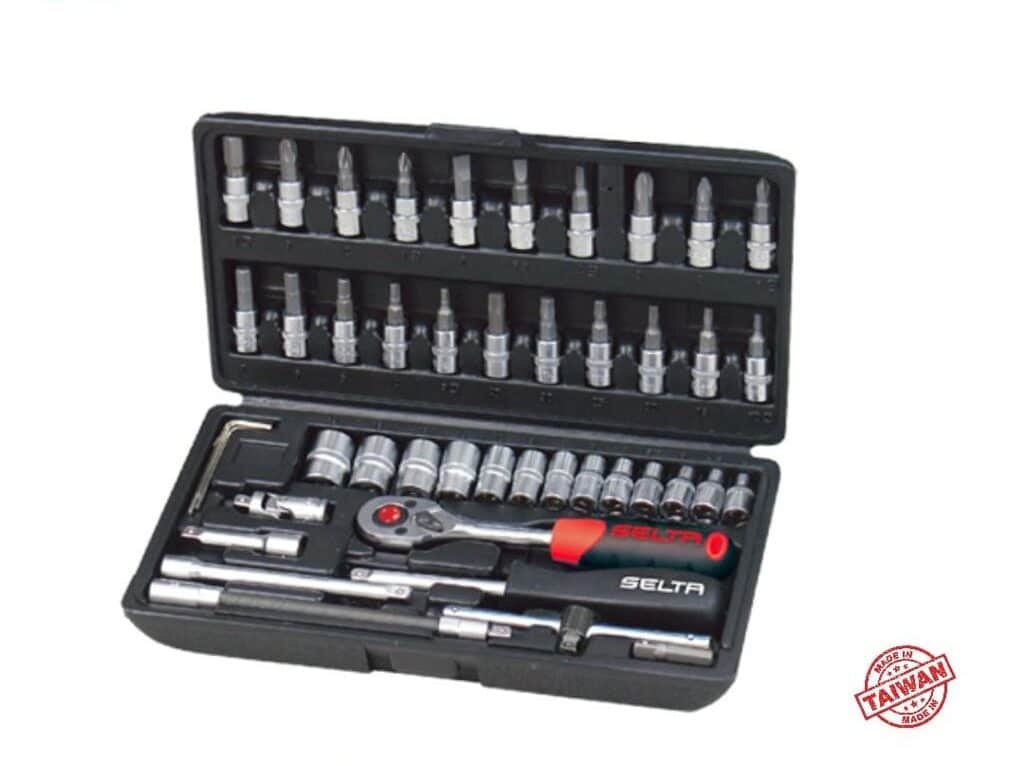 selta76 Selta 46pcs 1/4" dr. Socket Set - Image 1