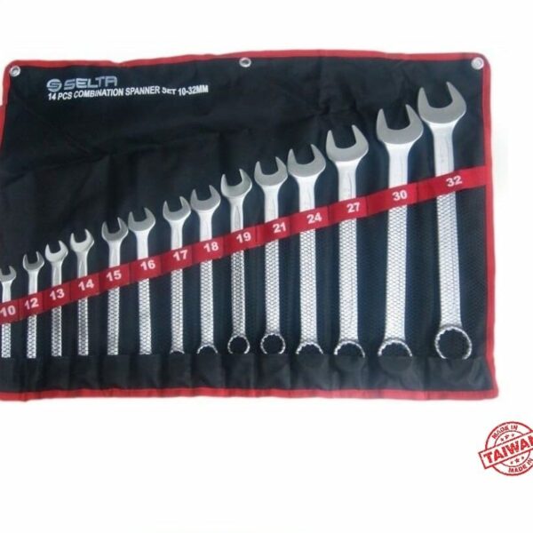 Selta 14pcs Combination Spanner Set