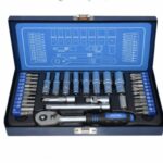 1/4" Dr. Deep Socket & Screw Bit Set