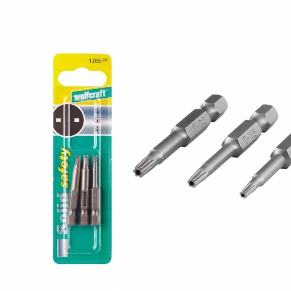 Wolfcraft Long Safety Screwdriver Blades