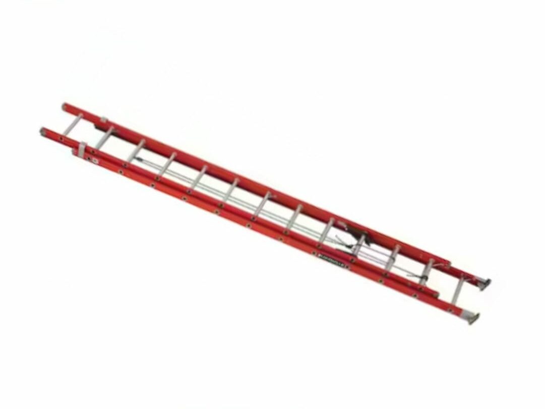 Lightweight and Safe 24ft Fiberglass Ladder for Home and Work