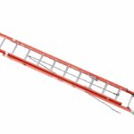 Durable 22ft Fiberglass Extension Ladder for Industrial Use
