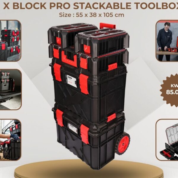 Kistenberg X Block Pro Stackable Toolbox Combo 10