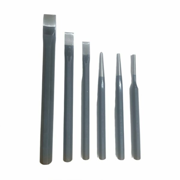 6pcs Punch & Chisel Set