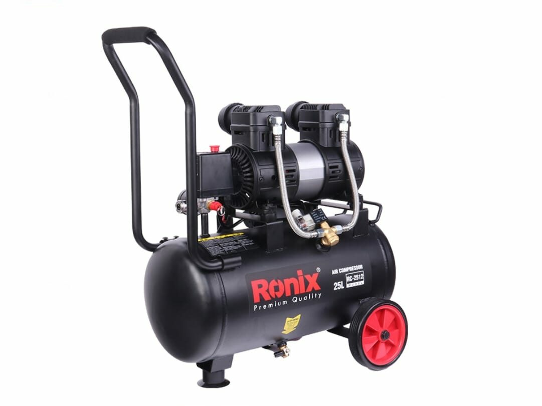 ronix air 25 Ronix 25ltr Silent Air Compressor - Image 1