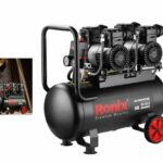 Ronix 50ltr Silent Air Compressor Dual Motor