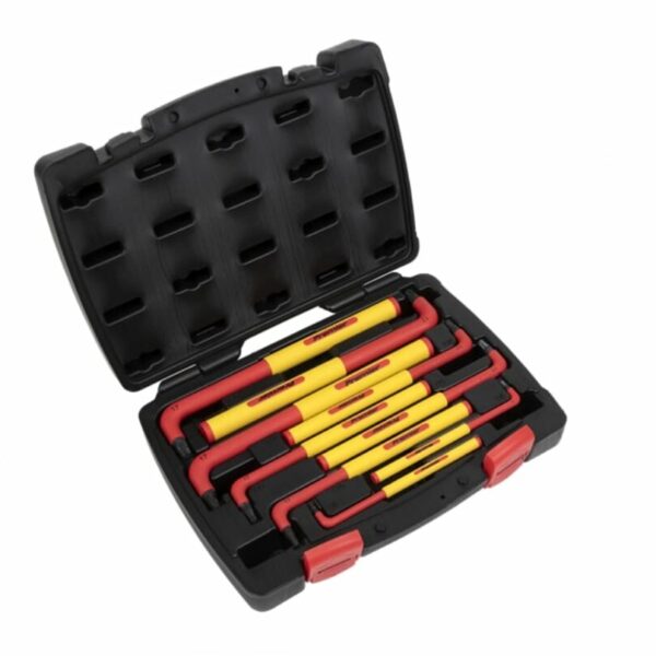 Sealey 9pcs Insulated Extra Long Allenkey Set