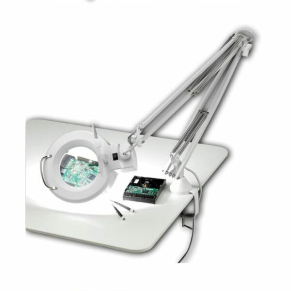 BGS Desk Mounted Magnifying LED Lamp