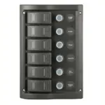 6 Gang Waterproof Switch Panel