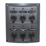 Waterproof Switch Panel 6 Gang