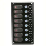 Waterproof Switch Panel 8 gang