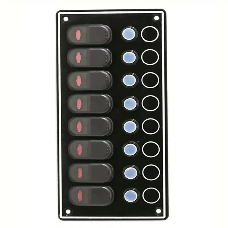 Waterproof Switch Panel 8 gang Waterproof Switch Panel 8 gang