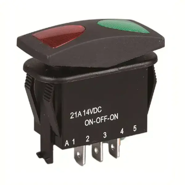 Waterproof Rocker Switch On-Off-On