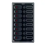 Waterproof Switch Panel 8 Gang
