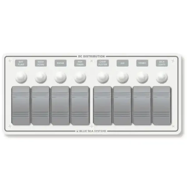 Water Resistant Panel 8 Position