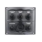 5-Way Waterproof Switch Dual USB