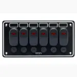 Waterproof Switch Panel 6 Gang