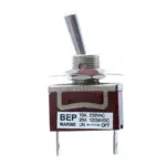 Waterproof Toggle Switch (On)/Off/Momentary