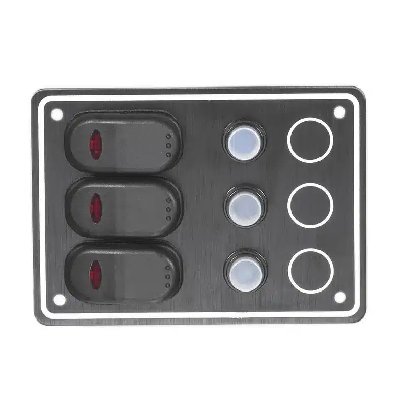 Waterproof Switch Panel 3 Gang Waterproof Switch Panel 3 Gang