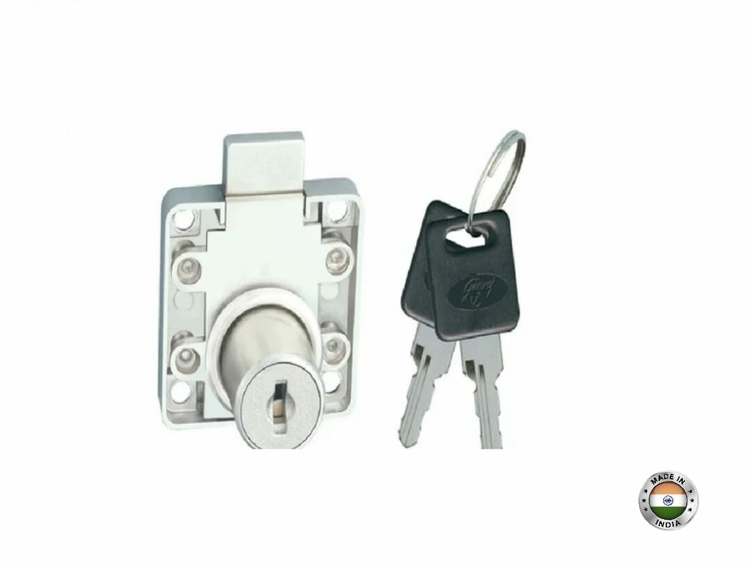 Godrej furniture lock, 30mm lock, multipurpose lock, India made lock