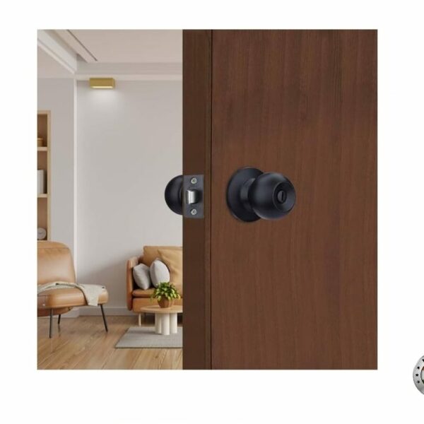 Godrej 70mm Keyless Round Lock Matt Black