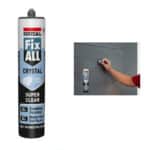 Soudal Crystal Clear Fix All Surface Silicone