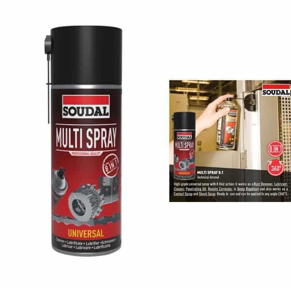 Soudal 8 in 1 Universal Spray Adhesive