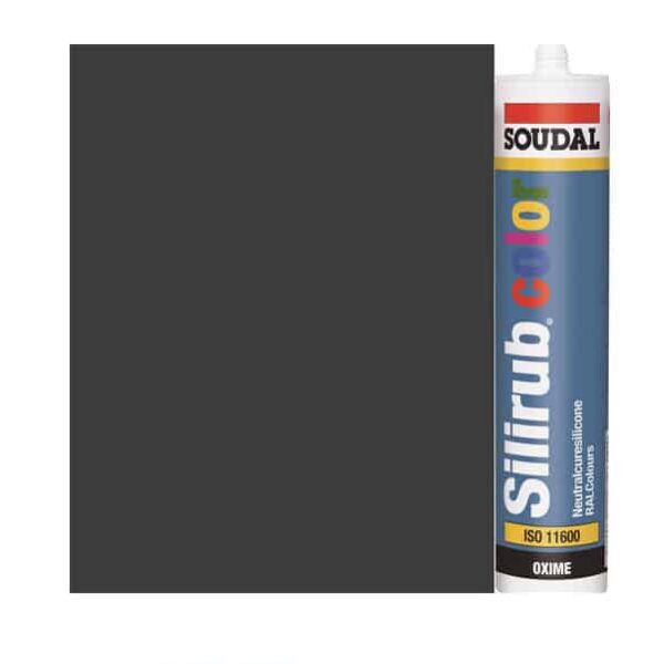 Soudal Black Adhesive Silicone