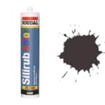 Soudal Brown Adhesive Silicone