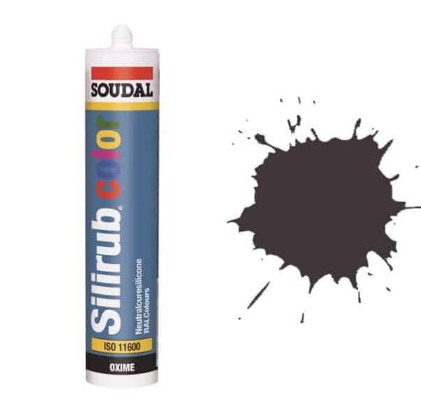 Soudal Brown Adhesive Silicone