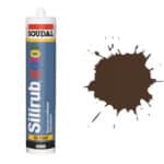 Soudal Sepia Brown Adhesive Silicone