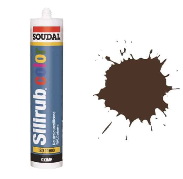 Soudal Sepia Brown Adhesive Silicone