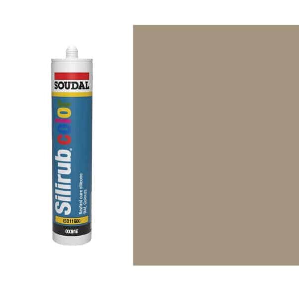 Soudal Dark Beige Adhesive Silicone