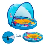 Self-Inflating Baby boat with Adjustable Canopy - Image 3