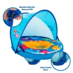 Self-Inflating Baby boat with Adjustable Canopy - Image 4