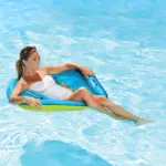 Deluxe Supreme Aqua Hex Pool Chair - Image 3