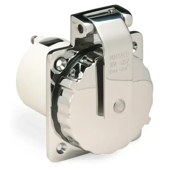 Stainless Steel Power Inlet 30A