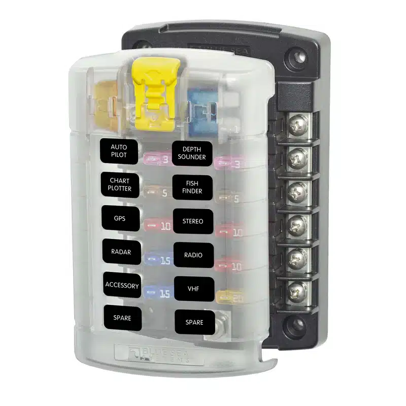 ST Blade Fuse Block - 12 Circuits